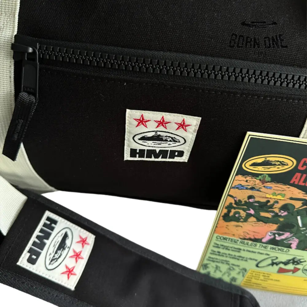 Bag Corteiz HMP Alcatraz Duffle Black