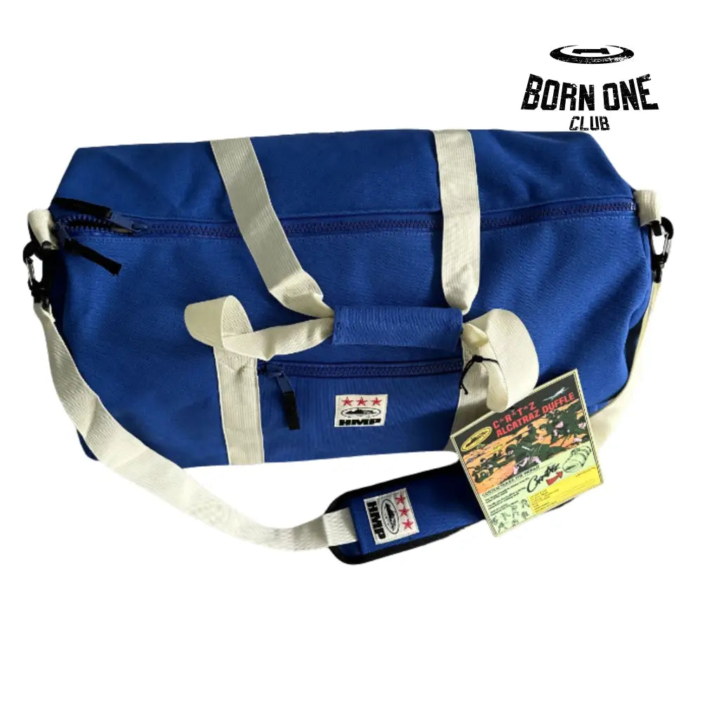 Bag Corteiz HMP Alcatraz Duffle Blue