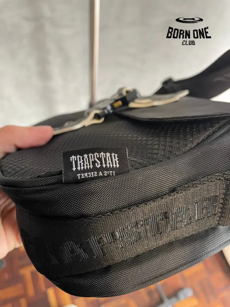 Bag Trapstar Cross Body Black white (Pronta entrega)