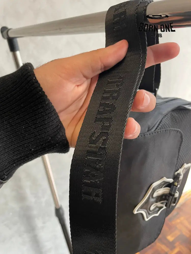 Bag Trapstar Cross Body Black white (Pronta entrega)