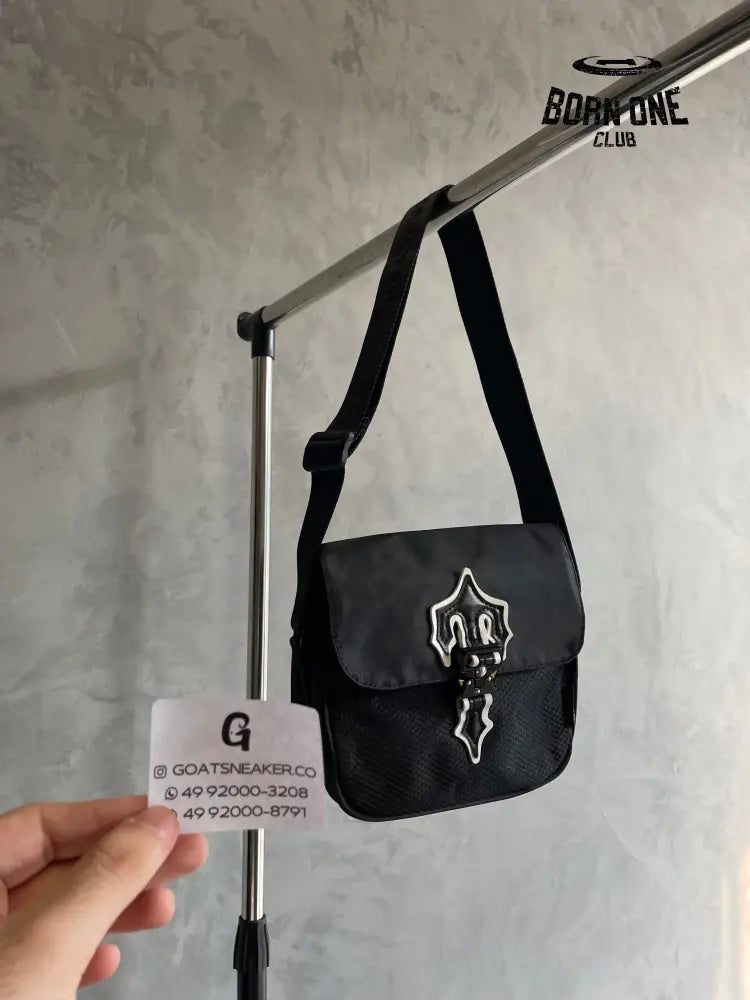 Bag Trapstar Cross Body Black white (Pronta entrega)