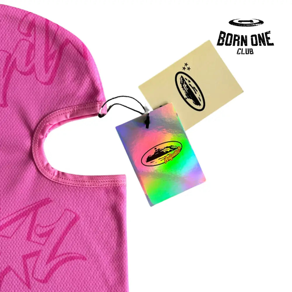Balaclava Corteiz Alcatraz Mask Pink