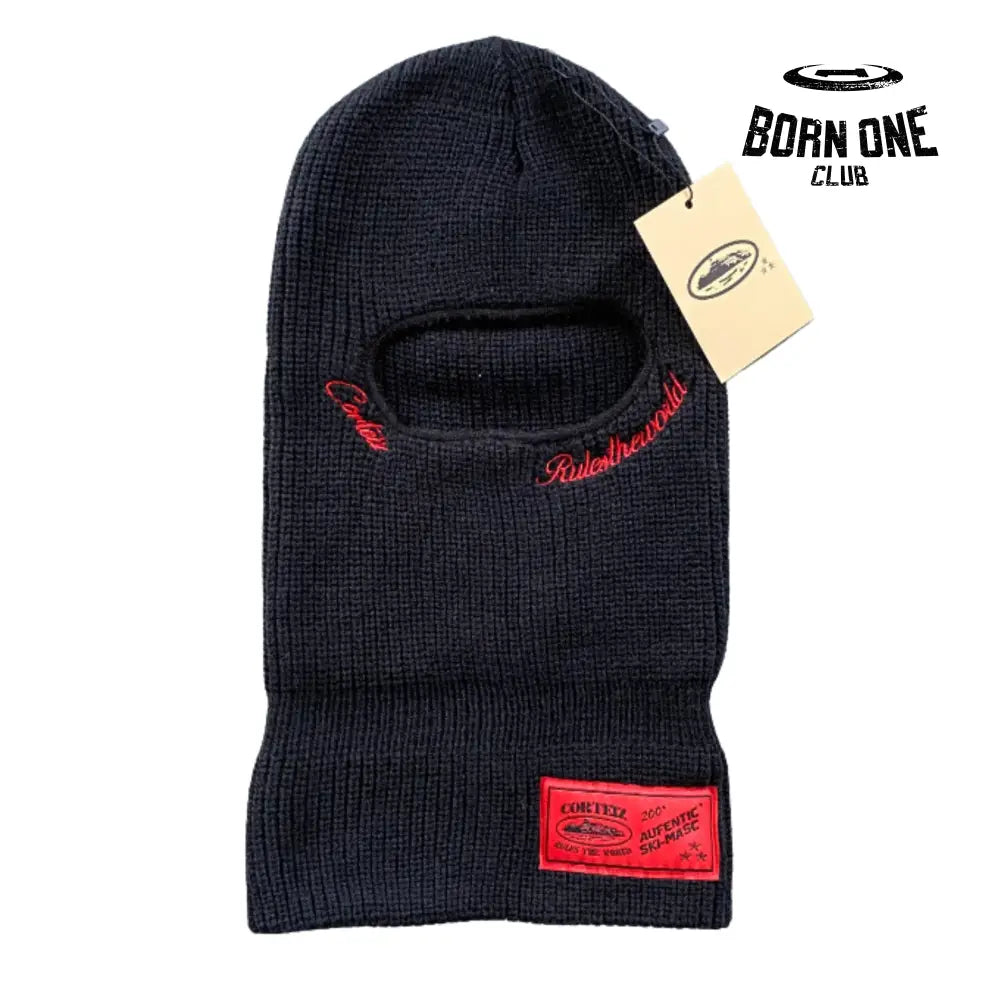 Balaclava Corteiz Rules The World Red