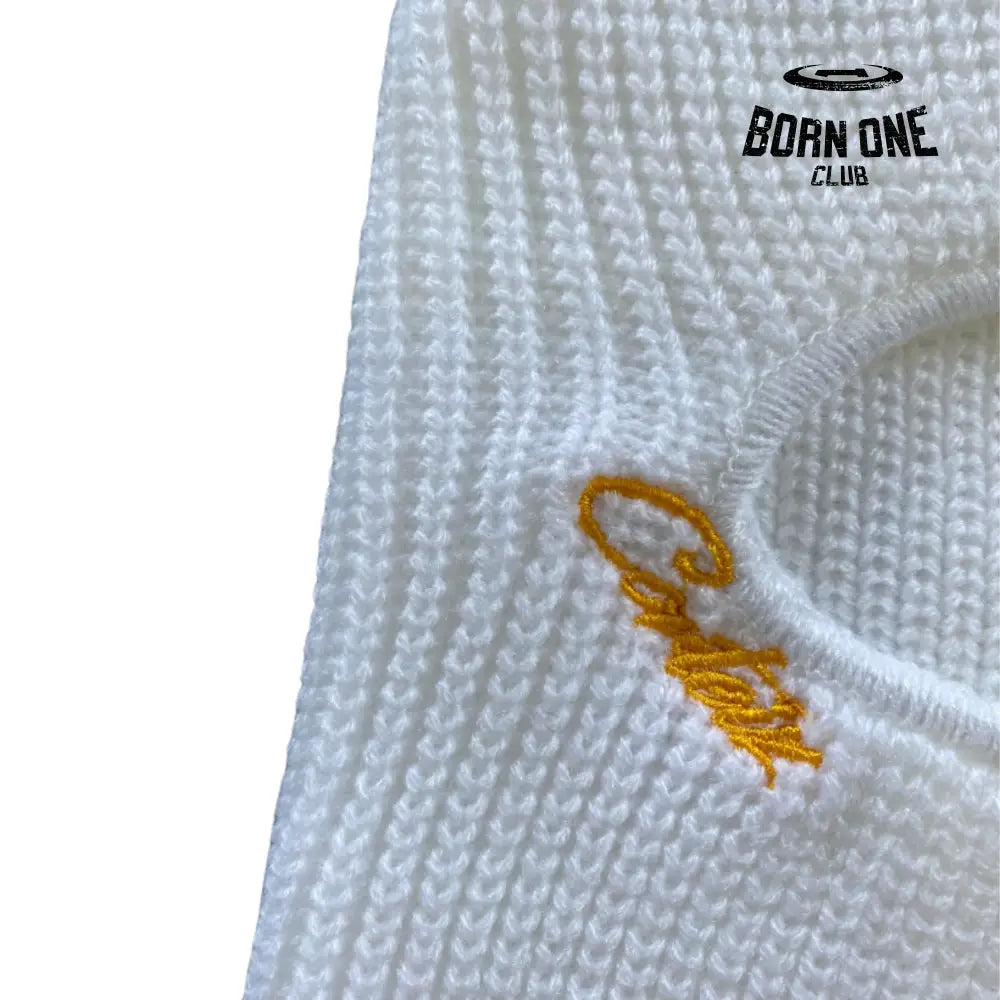 Balaclava Corteiz Rules The World White