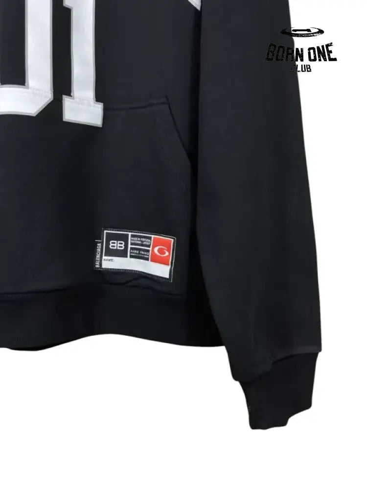 Balenciaga Basketball Hoodie in Black Moletom
