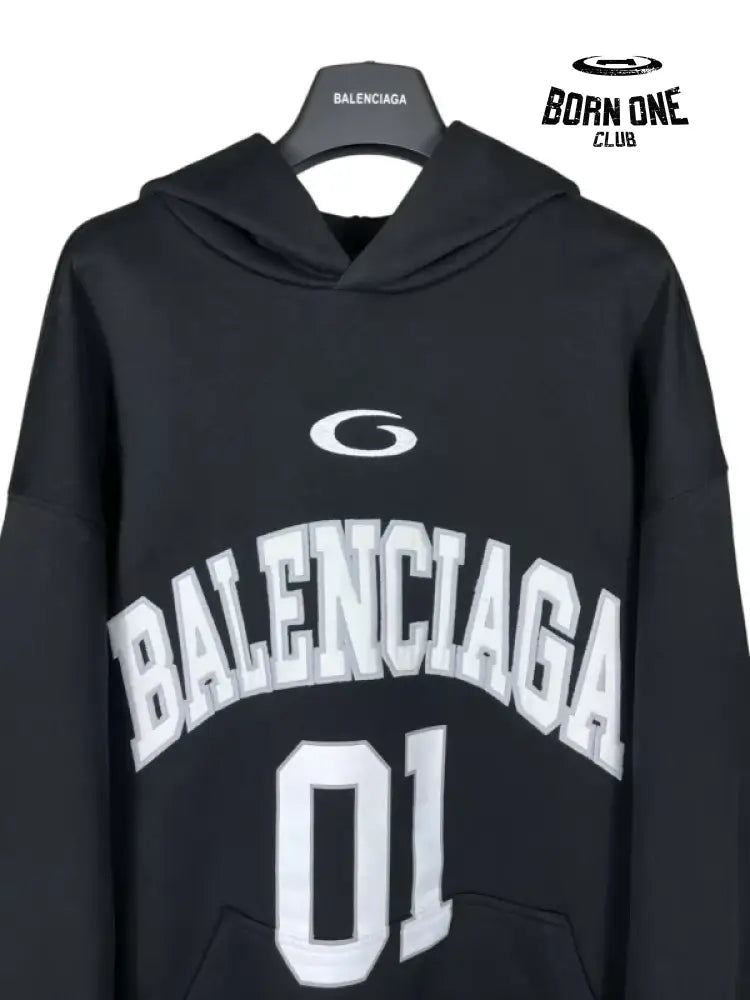 Balenciaga Basketball Hoodie in Black Moletom