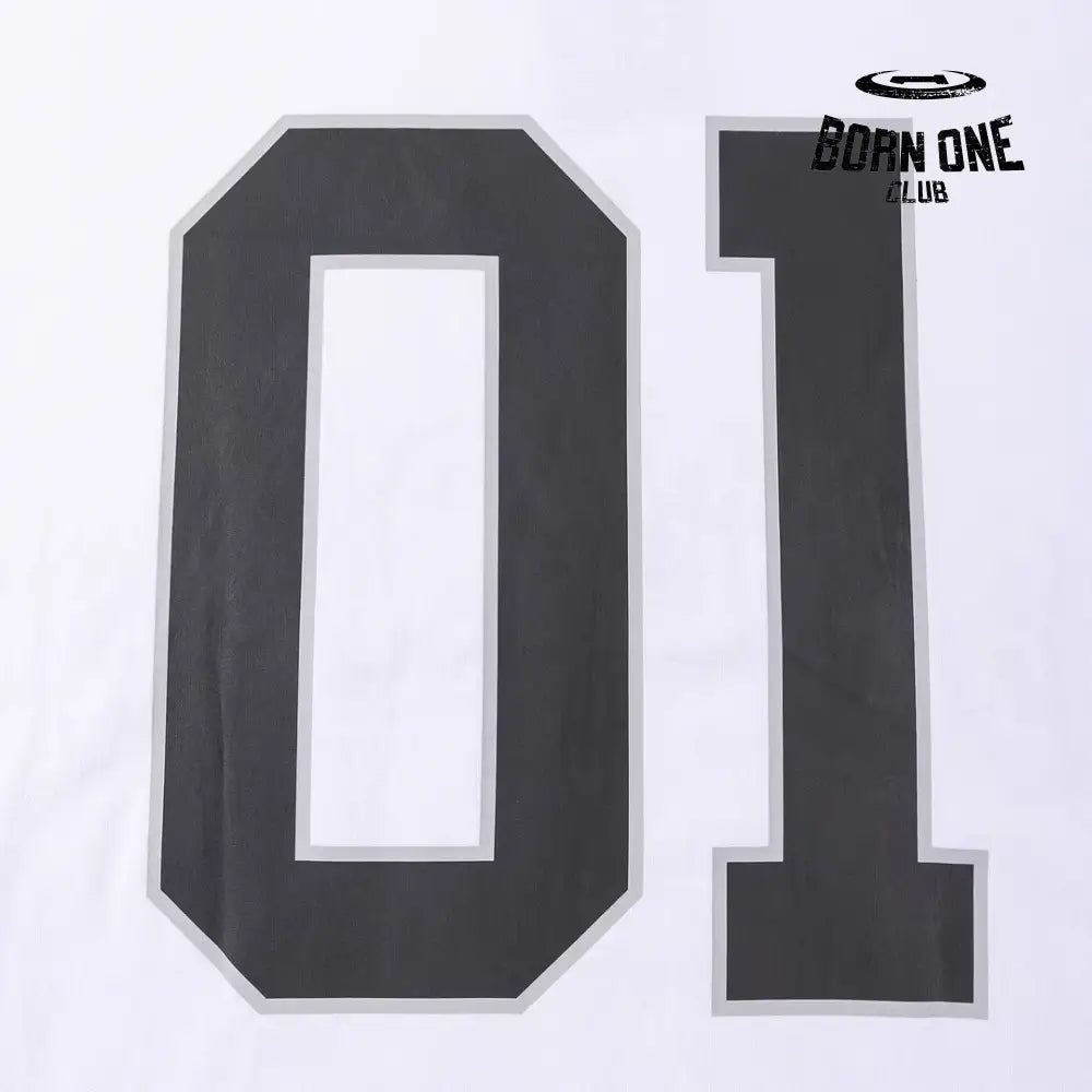 Balenciaga Basketball Long Sleeve Large Fit T-Shirt in Off White Camiseta