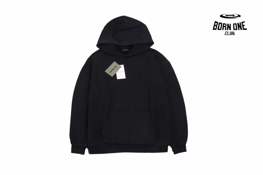 Balenciaga Black Hoodie Moletom Sweatshirts