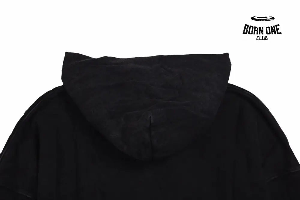 Balenciaga Black Oversized Hoodie Moletom Sweatshirts