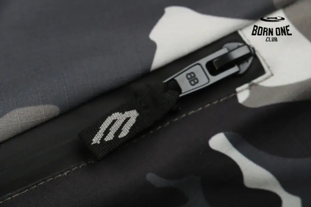 Balenciaga Camo Ski Parka in Grey Camo Jaqueta