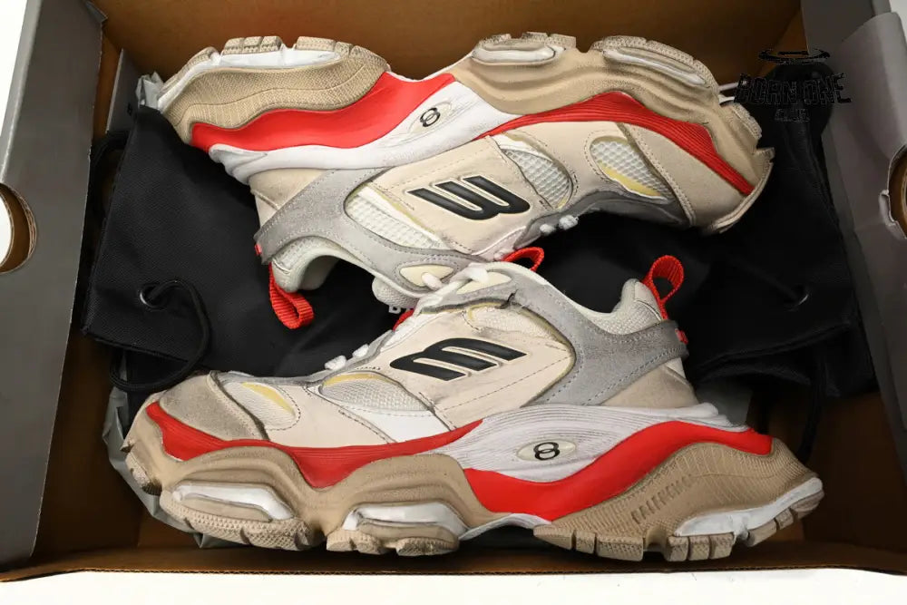 Balenciaga CARGO Beige Red