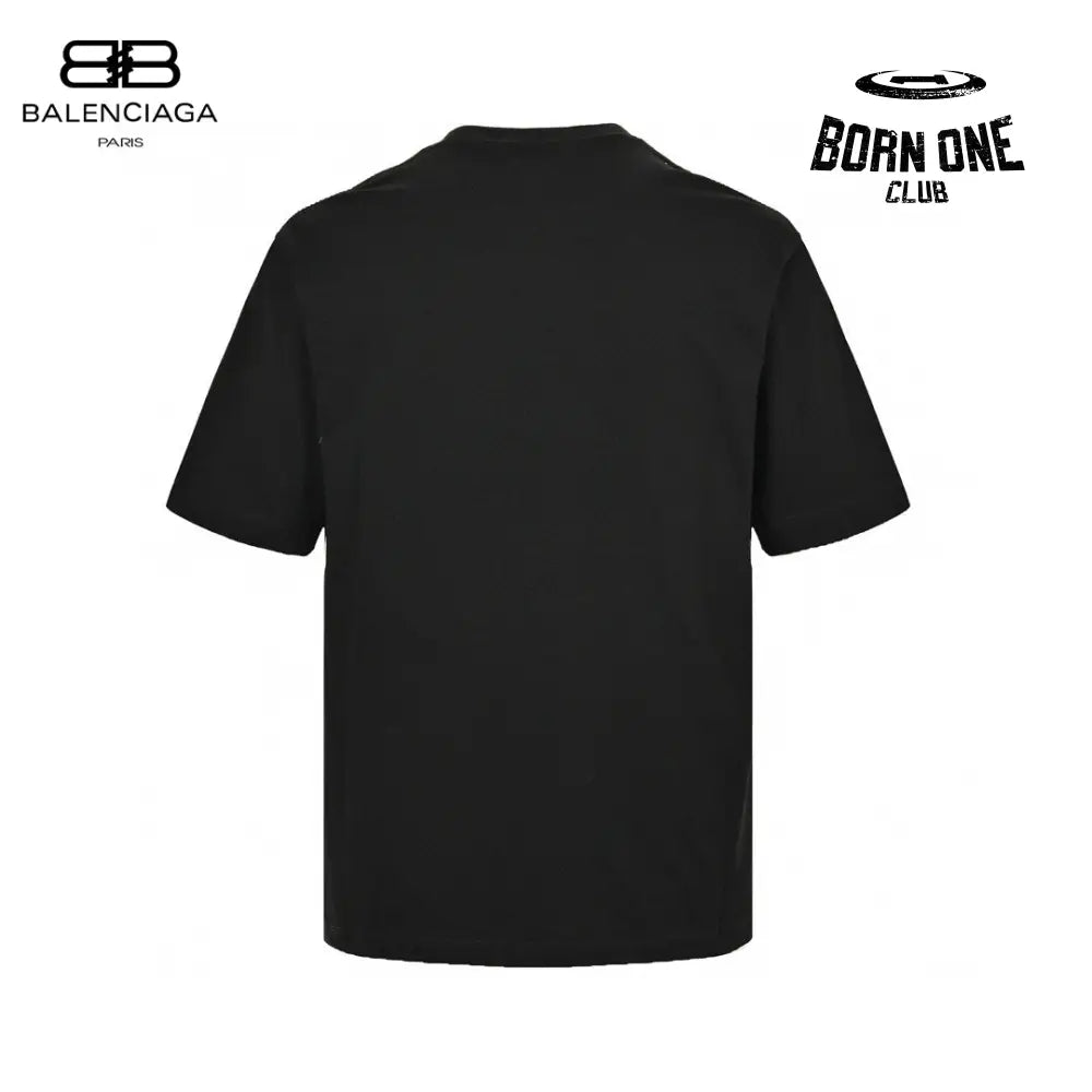 Balenciaga Crystal Logo T-Shirt in Black Camiseta T-shirt