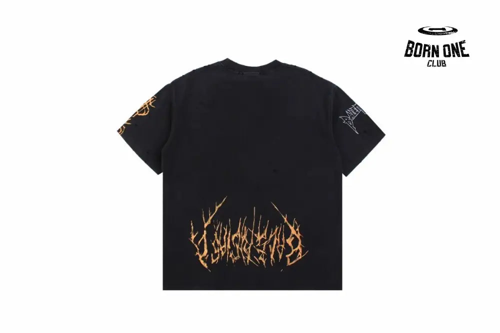 Balenciaga ’Devil’s Eiffel Tower’ Graphic T-Shirt Camiseta T-shirt