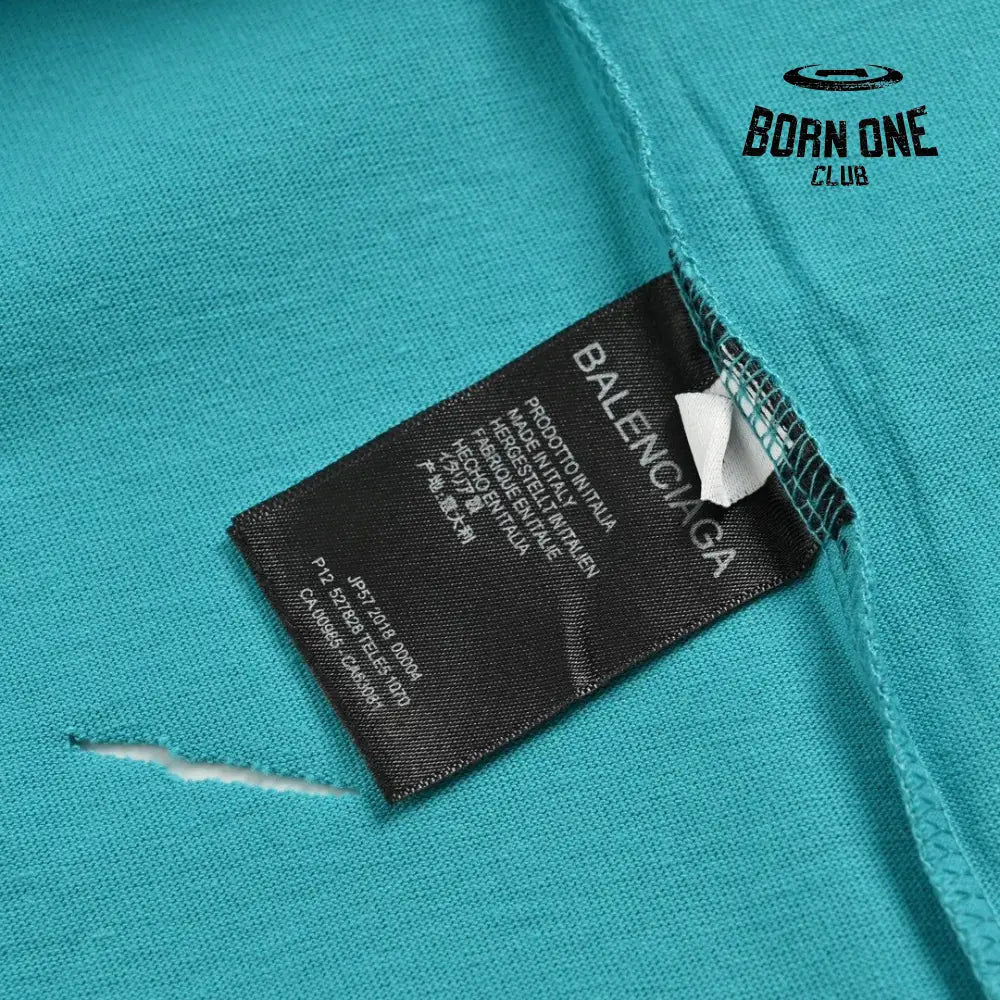 Balenciaga Distressed Logo T-Shirt Camiseta T-shirt