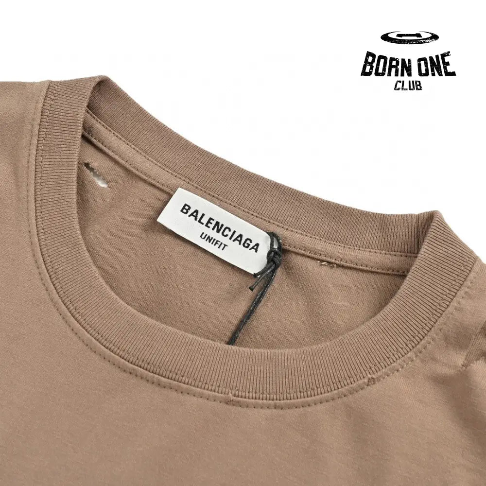 Balenciaga Distressed Logo T-Shirt Camiseta T-shirt