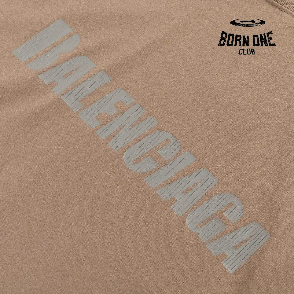 Balenciaga Distressed Logo T-Shirt Camiseta T-shirt