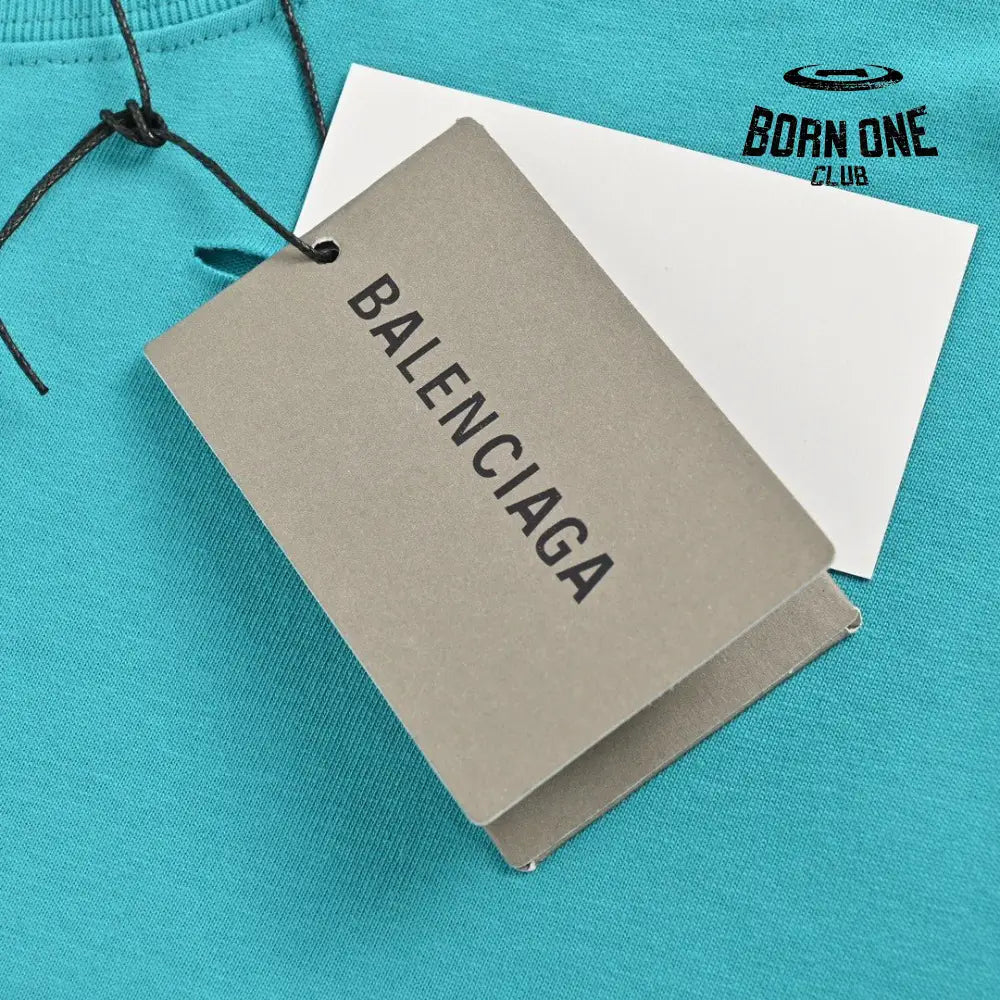 Balenciaga Distressed Logo T-Shirt Camiseta T-shirt