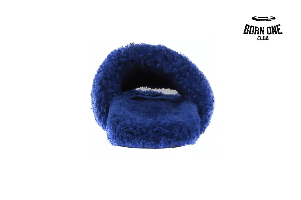 Balenciaga Furry Slide Blue