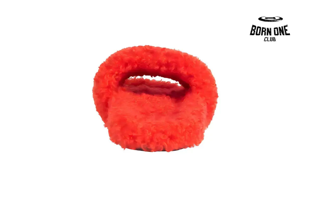 Balenciaga Furry Slide Red White