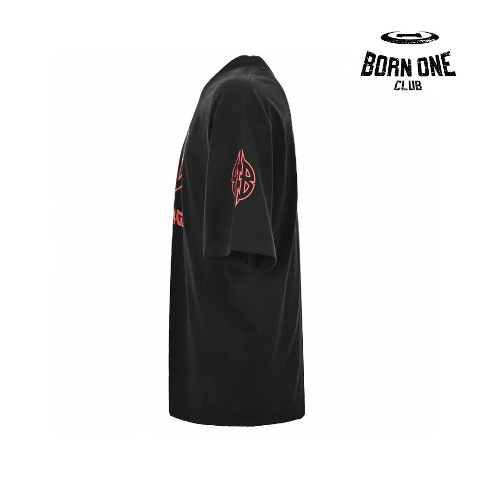 Balenciaga Gothic Logo T-Shirt (Black) Camiseta T-shirt