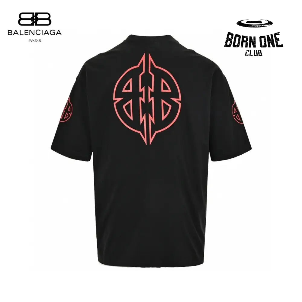 Balenciaga Gothic Logo T-Shirt (Black) Camiseta T-shirt