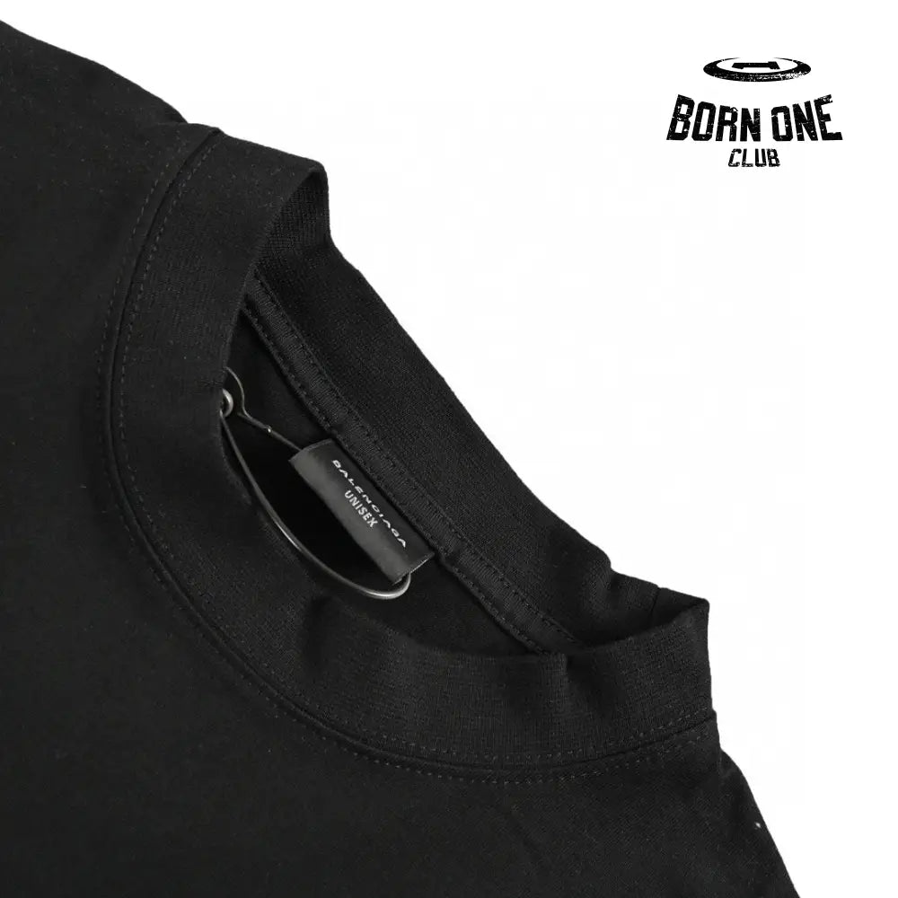 Balenciaga Gothic Logo T-Shirt (Black) Camiseta T-shirt