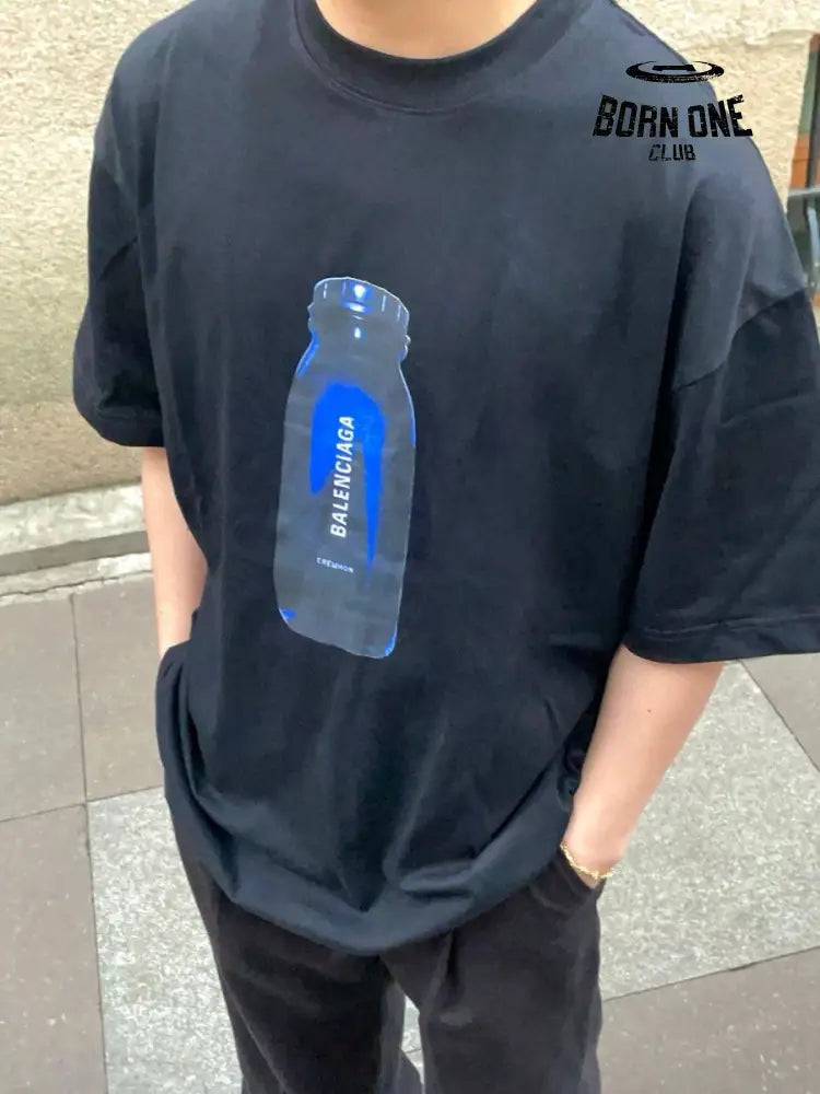Balenciaga Juice Bottle T-Shirt Camiseta T-shirt