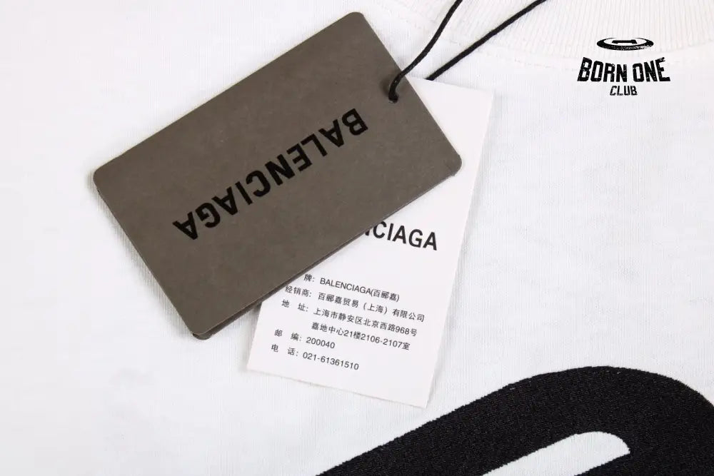 Balenciaga Logo Graphic T-Shirt Camiseta T-shirt