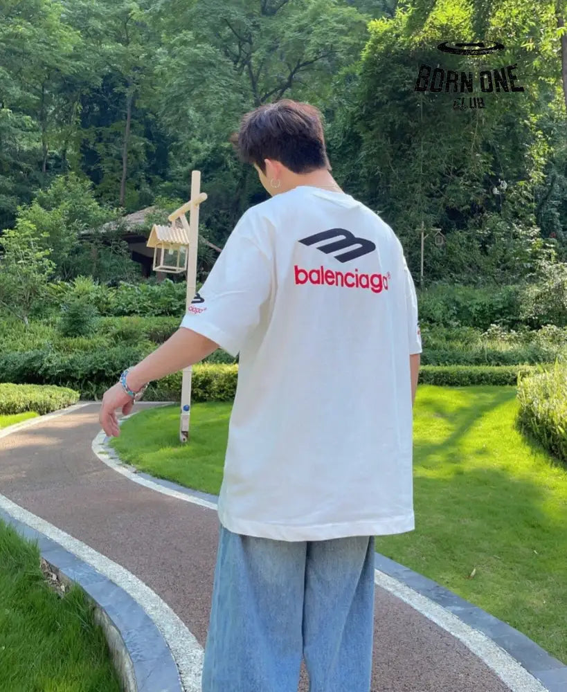 Balenciaga Logo Graphic T-Shirt Camiseta T-shirt