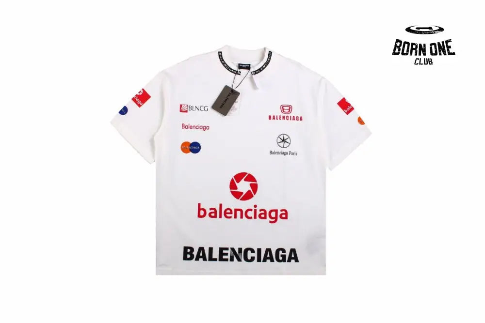 Balenciaga Logo Graphic T-Shirt Camiseta T-shirt