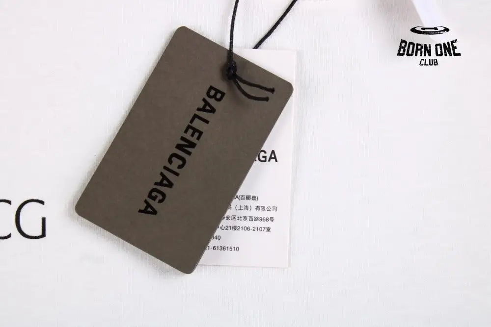 Balenciaga Logo Graphic T-Shirt Camiseta T-shirt