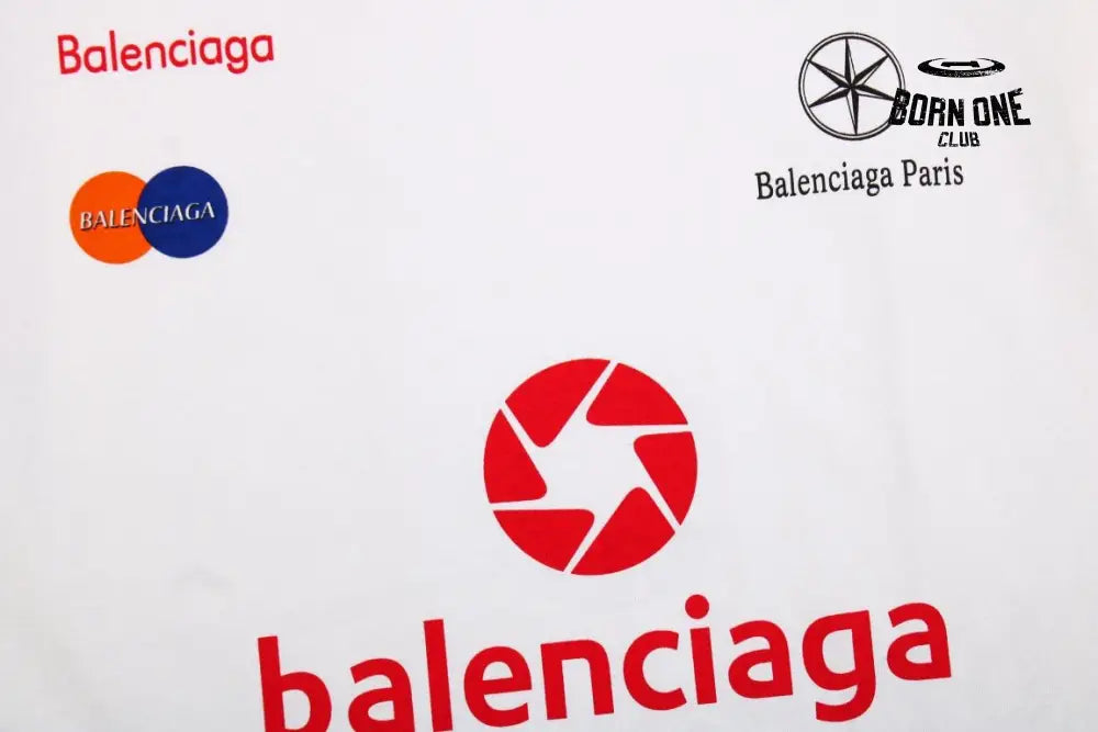 Balenciaga Logo Graphic T-Shirt Camiseta T-shirt