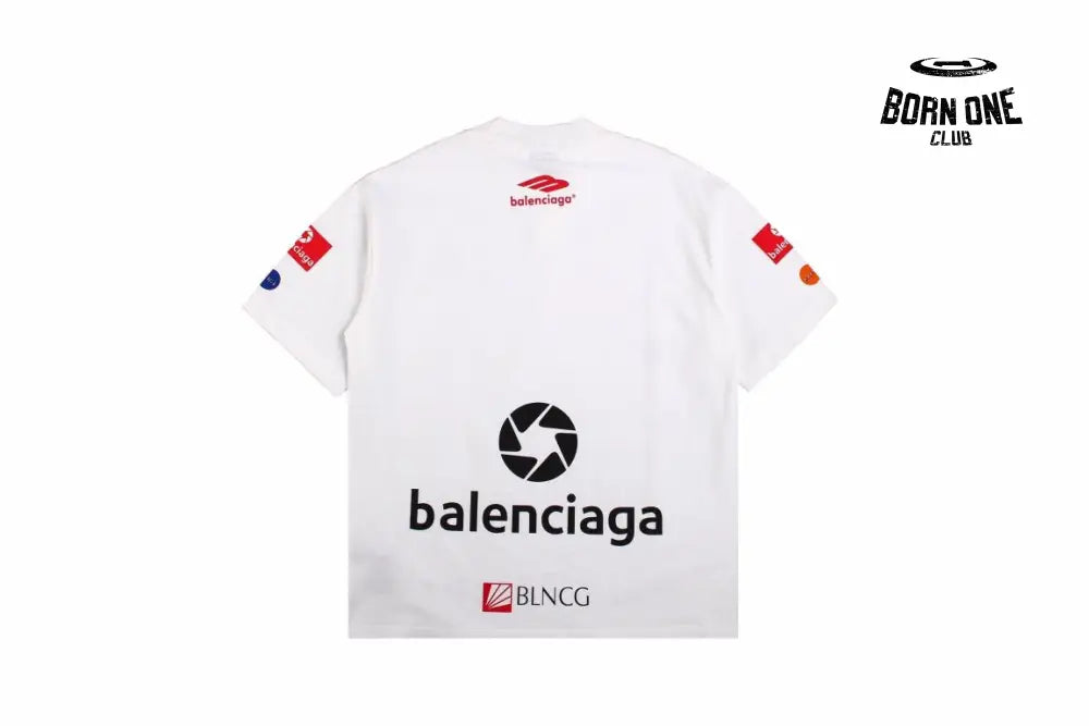 Balenciaga Logo Graphic T-Shirt Camiseta T-shirt