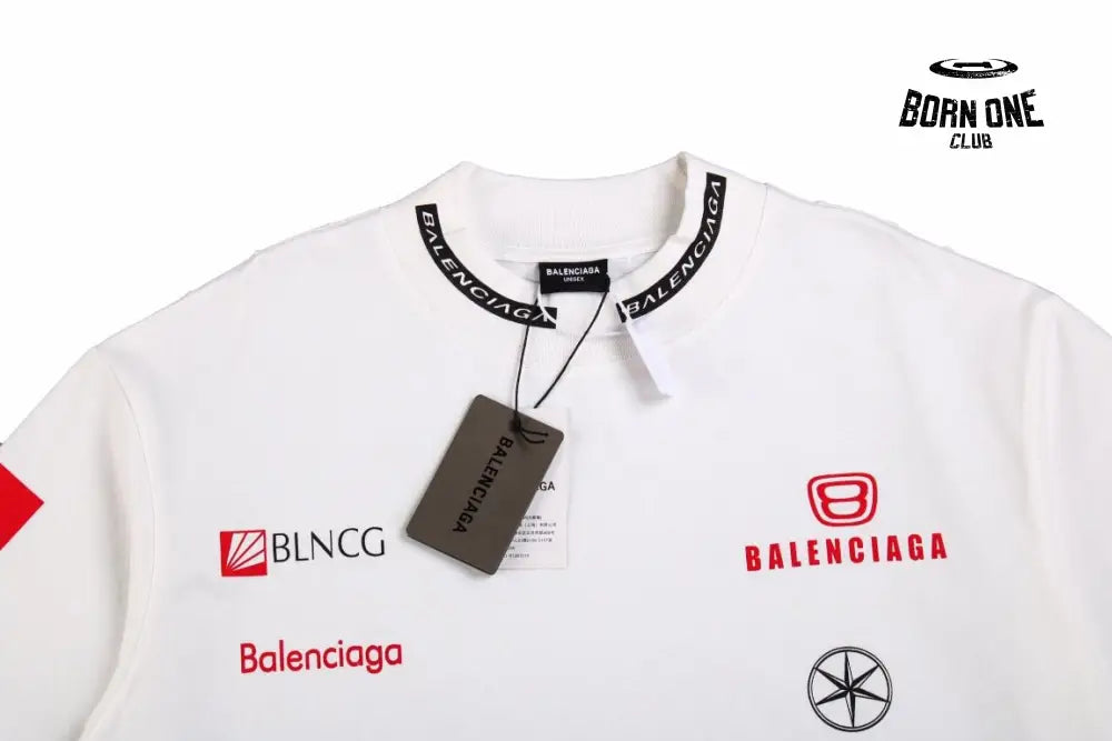 Balenciaga Logo Graphic T-Shirt Camiseta T-shirt