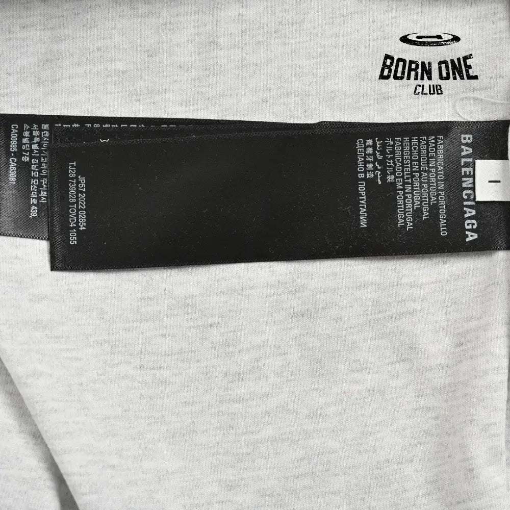 Balenciaga Reflective Logo T-Shirt Camiseta T-shirt