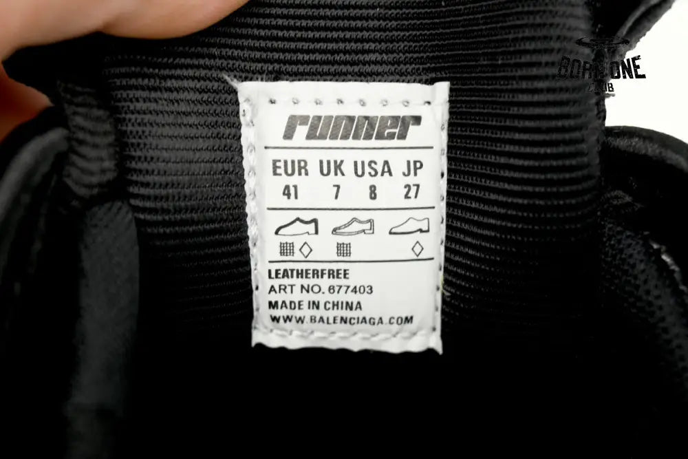 Balenciaga Runner Black