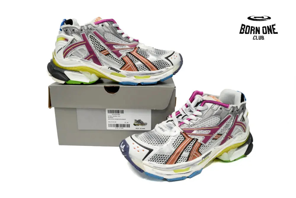 Balenciaga Runner Silver Purple