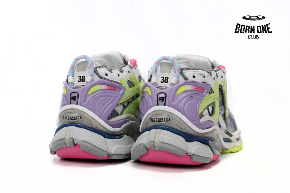 Balenciaga Runner White Yellow Purple