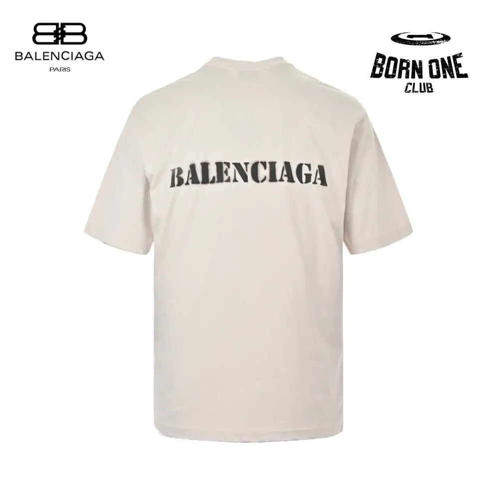Balenciaga Stencil Logo T-Shirt Camiseta T-shirt
