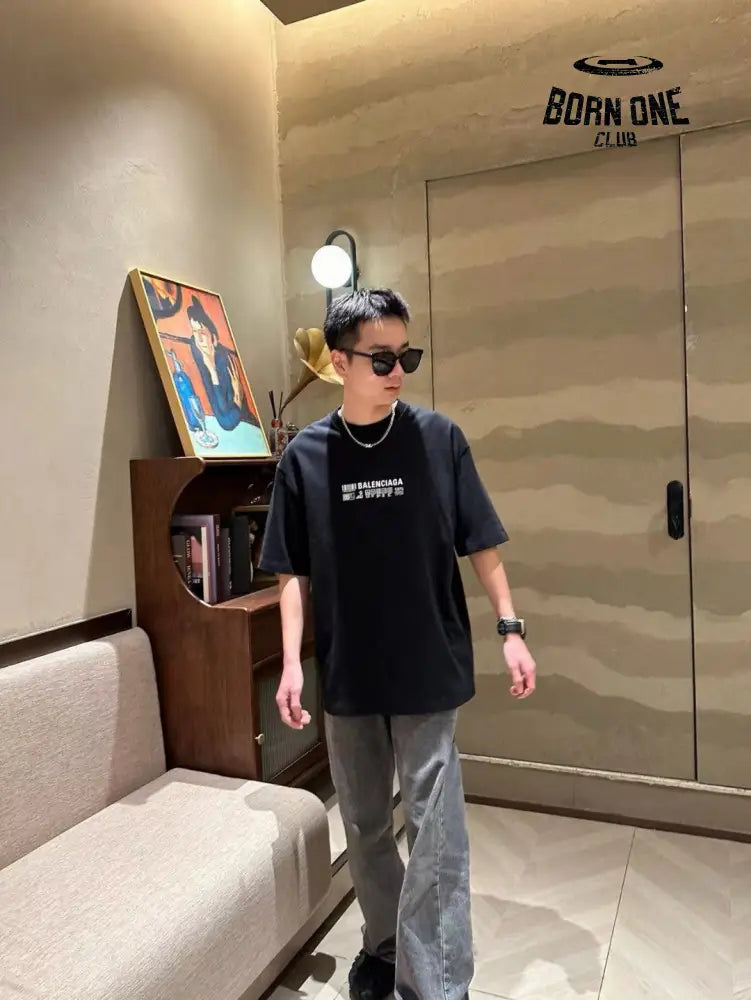Balenciaga T-Shirt - Barcode Graphic Camiseta T-shirt