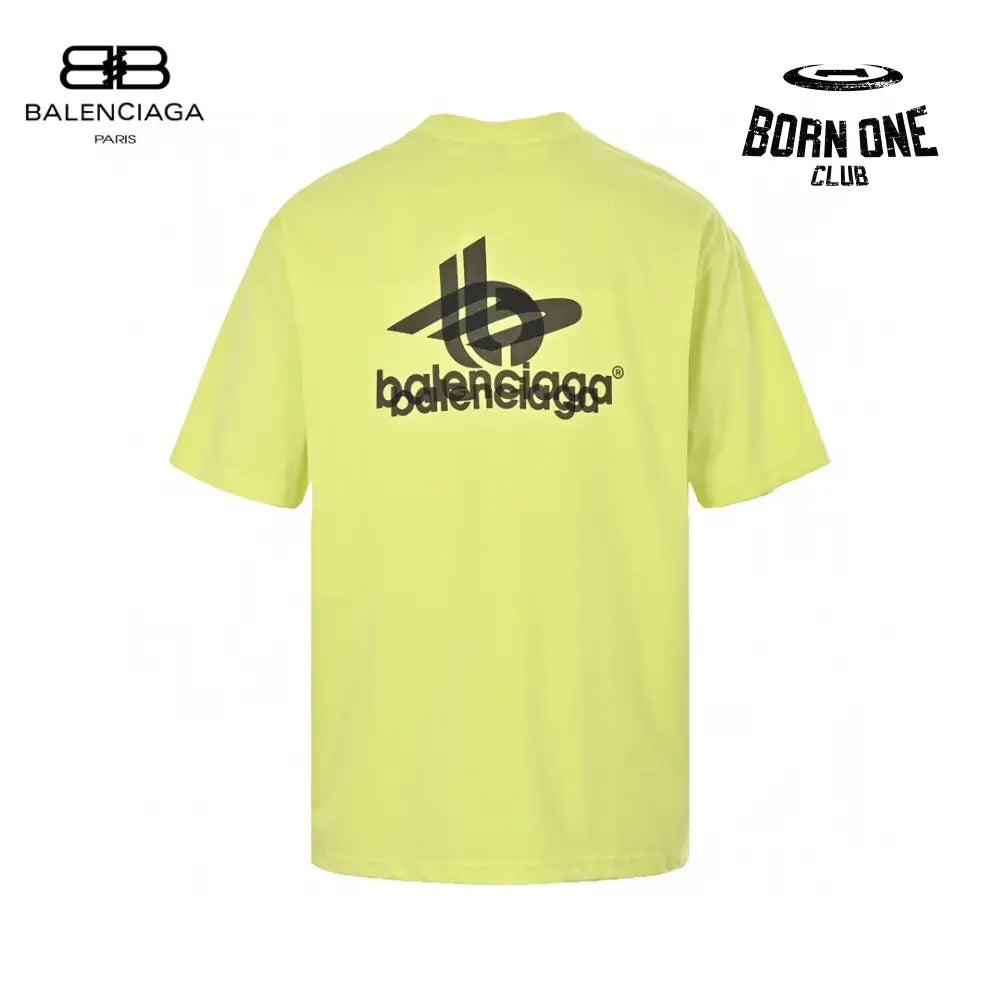 Balenciaga T-Shirt - Overlapping Logo Camiseta T-shirt