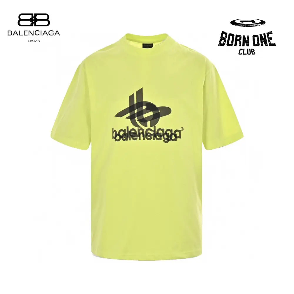 Balenciaga T-Shirt - Overlapping Logo Camiseta T-shirt
