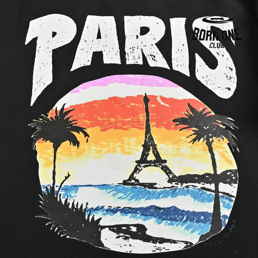 Balenciaga T-Shirt - Paris Graphic Camiseta T-shirt