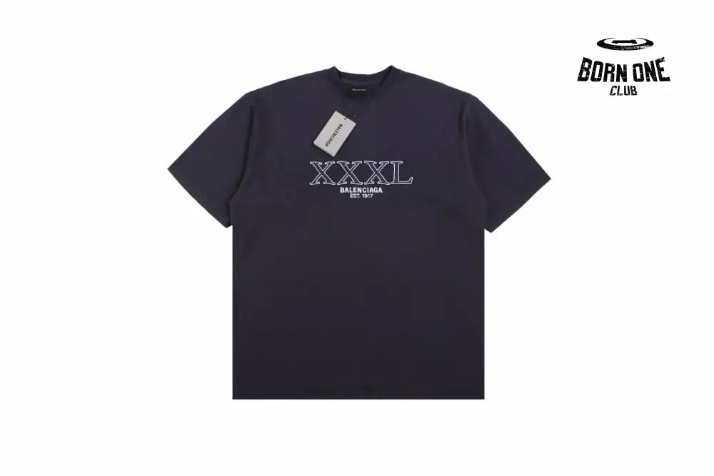 Balenciaga T-Shirt with XXXL Logo Camiseta T-shirt