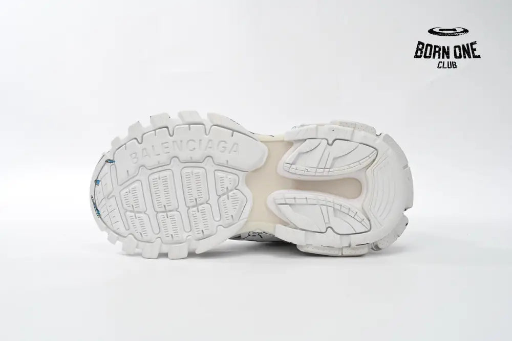 Balenciaga Track. Black Graffiti Art