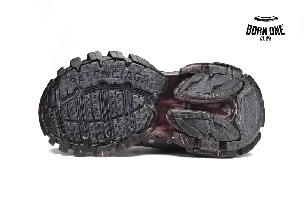 Balenciaga Track Black Gray Purple