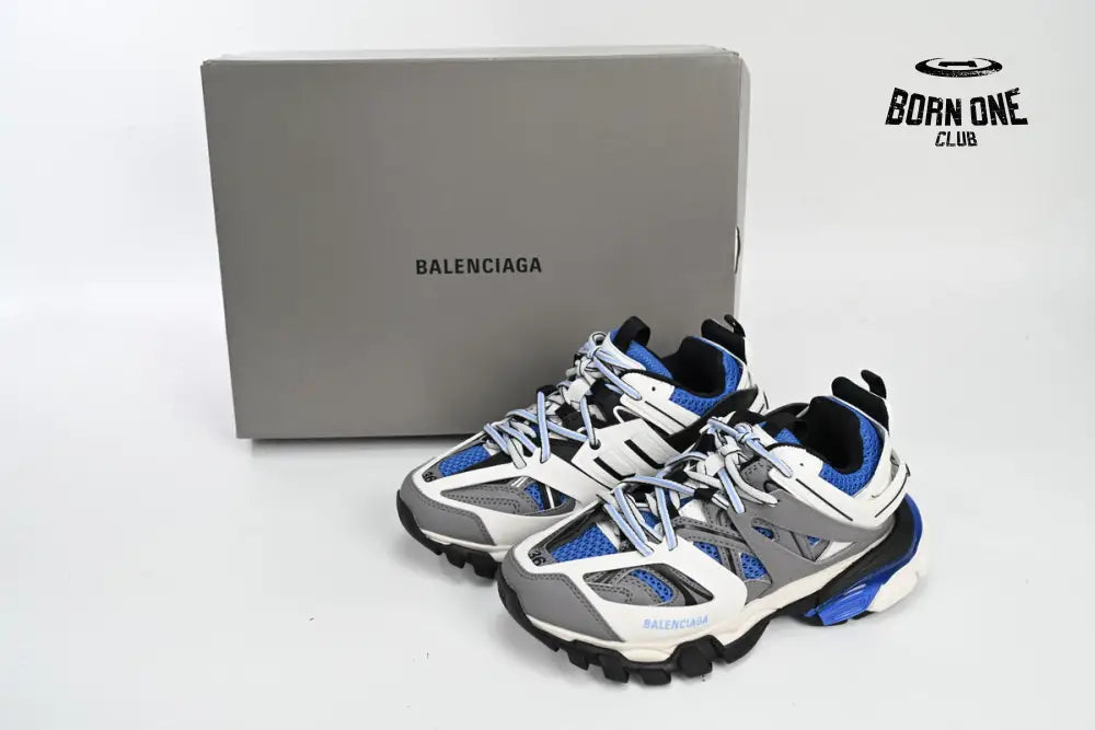 Balenciaga Track Black Black Grey White Blue