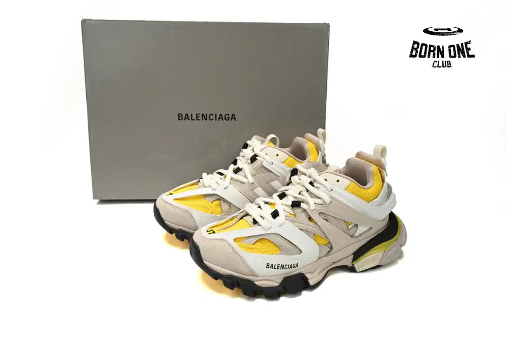 Balenciaga Track Black Rice Grey White Yellow