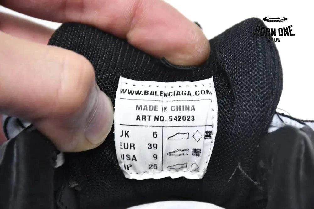 Balenciaga Track Black White