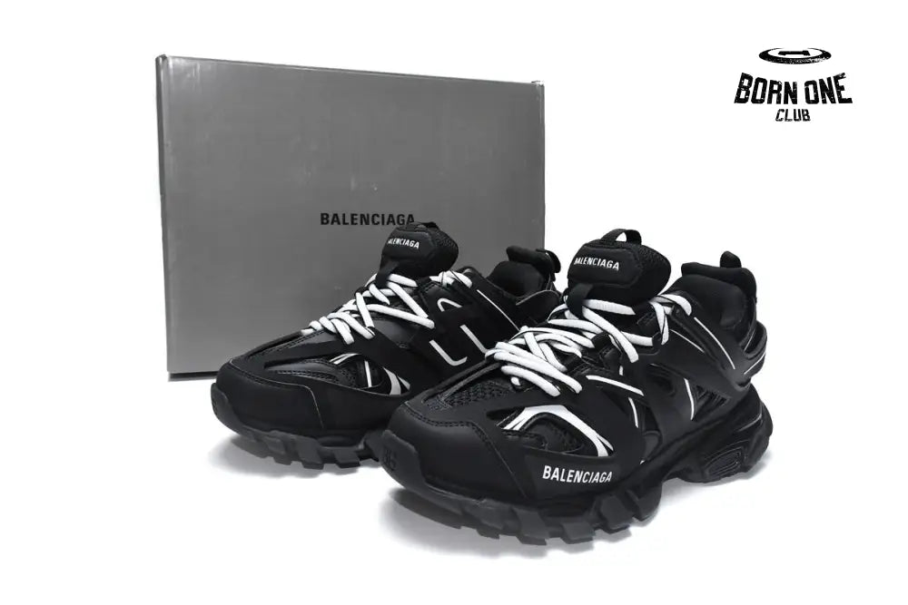 Balenciaga Track Black White